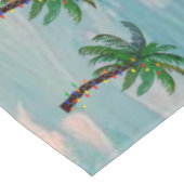 Nappe de Noël palmier tropicale (Angle)