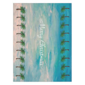 Nappe de Noël palmier tropicale (Devant)