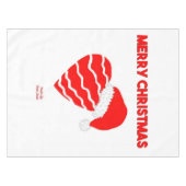 Nappe de Noël Père Noël Heart (Devant (Horizontal))
