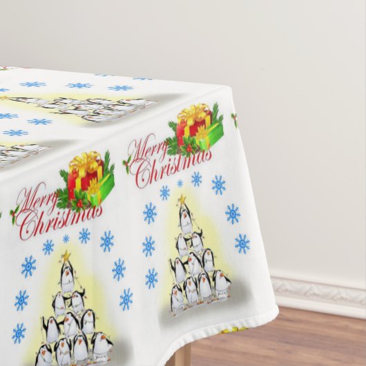 Nappe de Noël, Pingouin (In Situ)