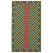 Nappe de Noël, Plaid Vert 60 x 104 (Devant)
