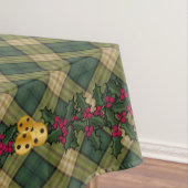 Nappe de Noël, Plaid Vert 60 x 104 (In Situ)