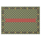 Nappe de Noël, Plaid Vert 60 x 84 (Devant (Horizontal))