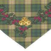Nappe de Noël, Plaid Vert 60 x 84 (Angle)