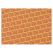 Nappe de Noël, Poivrons rouges Snowman (Devant (Horizontal))