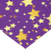 Nappe de Noël pourpre étoilée (Angle)