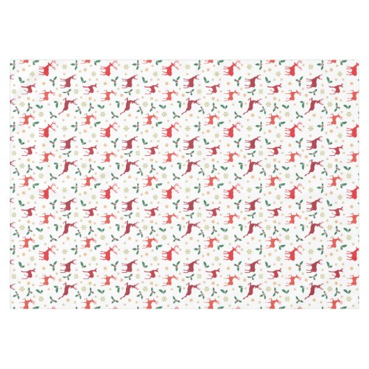 Nappe de Noël Red Deers (Devant (Horizontal))