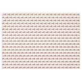 Nappe de Noël, Renne (Devant (Horizontal))