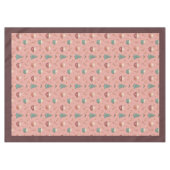 Nappe de Noël rétro funky pastel de Noël (Devant (Horizontal))