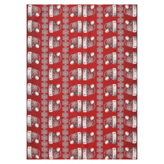 Nappe de Noël Rouge (Devant)