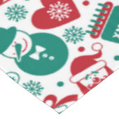 Nappe de Noël Rouge Vert (Angle)