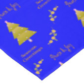 Nappe de Noël, Saisons Saluer Paix & Joie (Angle)