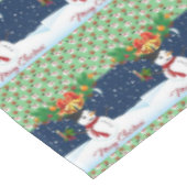 Nappe de Noël, Snowman (Angle)