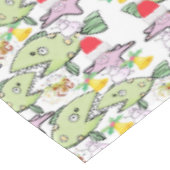 Nappe de Noël, Snowman de requin (Angle)