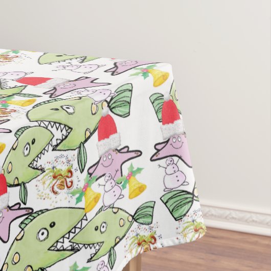 Nappe de Noël, Snowman de requin (In Situ)