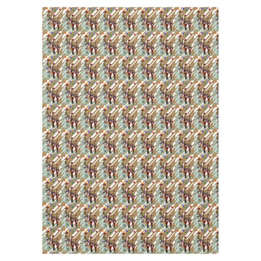 Nappe de Noël, soldat (Devant)