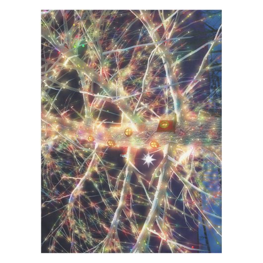 Nappe de Noël Treehouse (Devant)