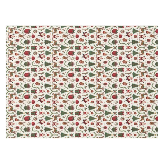 Nappe de Noël Vintage (Devant (Horizontal))