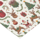 Nappe de Noël Vintage (Angle)