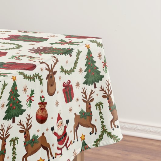 Nappe de Noël Vintage (In Situ)