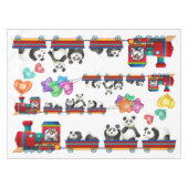 Nappe de panda précieuse - Couvercle de table (Devant (Horizontal))