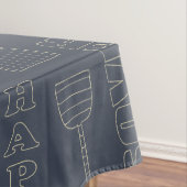 Nappe de Pâque 60/84" "Vin et Matza de Pâque" (In Situ)