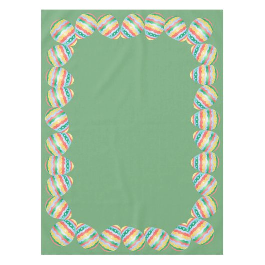 Nappe de Pâques Festin Nappe d'Oeuf de Pâques (Devant)
