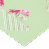Nappe de Patchwork Vert Mint (Angle)