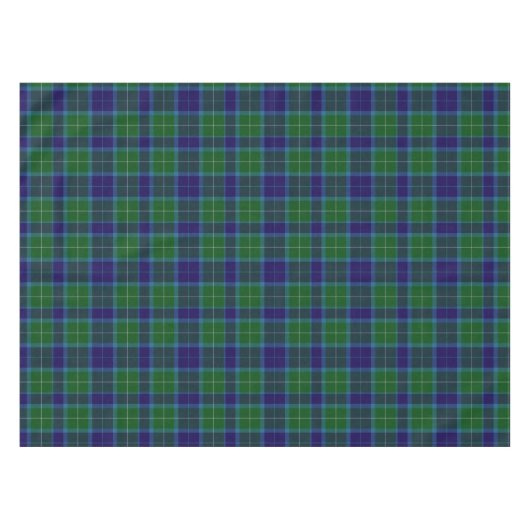 Nappe de plaid de tartan de clan de Wallace (Devant (Horizontal))