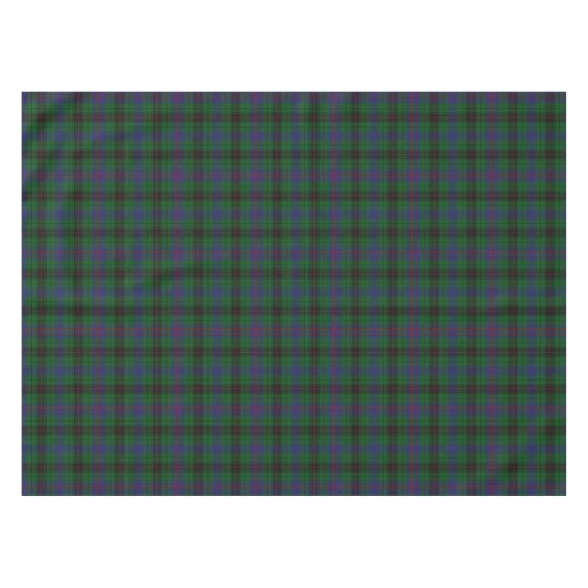 Nappe de plaid de tartan de Davidson de clan (Devant (Horizontal))
