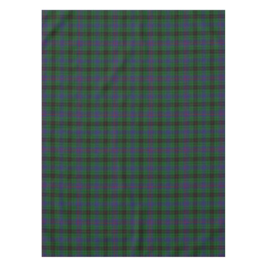 Nappe de plaid de tartan de Davidson de clan (Devant)