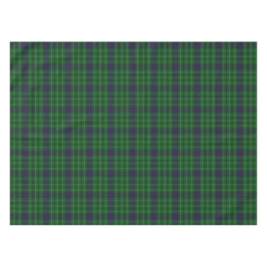 Nappe de plaid de tartan de Duncan de clan (Devant (Horizontal))