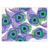 nappe de plume de paon, plume géante de paon (Devant (Horizontal))