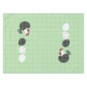 Nappe de poulet inspirée de l'art populaire (Devant (Horizontal))