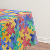Nappe de puzzle de sensibilisation sur l'autisme (In Situ)