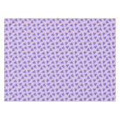 Nappe de roquette violette rétro (Devant (Horizontal))