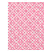 Nappe de rose et blanche de liaison de cercles (Devant)