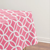 Nappe de rose et blanche de liaison de cercles (In Situ)