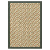 Nappe de spirale bohème dans des tons chauds et ch (Devant)