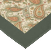 Nappe de spirale bohème dans des tons chauds et ch (Angle)