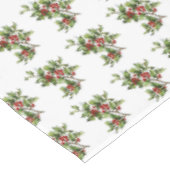 Nappe De Style Rétro Holiday Holly (Angle)