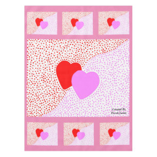 Nappe de surprise de coeur