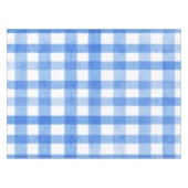 Nappe de table à motif bleu ciel et blanc pour sal (Devant (Horizontal))