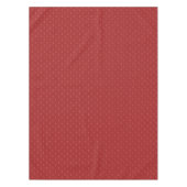 Nappe de table arbre de Noël rouge (Devant)