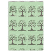🌳 Nappe de Table Arbre de Vie Vert Pâle et Nature (Devant)
