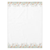 Nappe de table aux fleurs sauvages vibrantes (Devant)