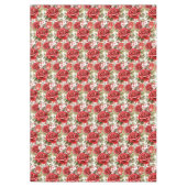Nappe de table aux roses rouges chic (Devant)