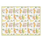 Nappe de table avec des animaux de ferme mignons d (Devant (Horizontal))