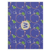 Nappe de table avec des lucioles au-dessus de l'ea (Devant)