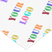 Nappe de table avec photo de logo d'entreprise per (Angle)